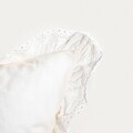Lenjerie de pat King Size, Moises, Homla, 200x220 cm, 3 piese, bumbac, ecru