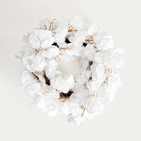 Coronita Verdea, Homla, 60 cm, plastic, alb