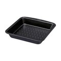 Tava patrata pentru cuptor, otel carbon, 24x24cm, 