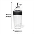 Shaker pentru dressing salata, 355 ml, tritan, 