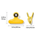 Set 4 cleme / clipsuri magnetice Heavy Duty, plastic, 