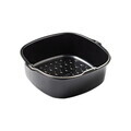 Recipient patrat pentru friteuza cu aer cald, otel, 21 x 20 cm - Pyrex