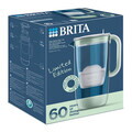 Cana filtranta Editie Aniversara 60 ani, din sticla, BRITA, 2,5 L, Maxtra PRO (lightgreen)