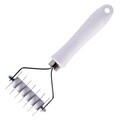Feliator pentru paste HACCP, cu 7 lame drepte, inox, 9,5 mm - Zokura