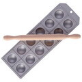 Forma 12 ravioli, cu facalet, 52 x 52 mm - Zokura