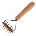 Feliator pentru paste, cu 7 lame zimtate, inox, 9,5 mm - Zokura