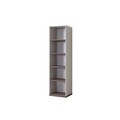 Corp biblioteca, Hanah Home, Milano, 45x170x40 cm, PAL, Alb/Maro