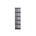 Corp biblioteca, Hanah Home, Milano, 45x170x40 cm, PAL, Alb/Maro