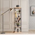 Corp biblioteca, Hanah Home, Polo, 47x168x31 cm, PAL, Maro