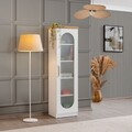 Corp biblioteca, Hanah Home, Vita, 47x171x38 cm, PAL, Alb