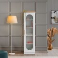 Corp biblioteca, Hanah Home, Vita, 47x171x38 cm, PAL, Alb