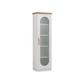Corp biblioteca, Hanah Home, Vita, 47x171x38 cm, PAL, Alb