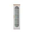 Corp biblioteca, Hanah Home, Vita, 47x171x38 cm, PAL, Alb