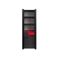 Corp biblioteca, Hanah Home, Gaming Zone, 60x170x45 cm, PAL, Antracit