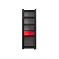 Corp biblioteca, Hanah Home, Gaming Zone, 60x170x45 cm, PAL, Antracit