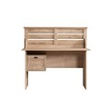 Birou, Hanah Home, Polo, 137x125x60 cm, PAL, Maro
