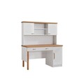 Birou, Hanah Home, Vita Bohem, 132x159x60 cm, PAL, Alb
