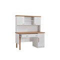 Birou, Hanah Home, Vita Bohem, 132x159x60 cm, PAL, Alb