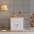 Dulap, Hanah Home, Vita Bohem, 80x80x45 cm, PAL, Alb