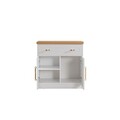 Dulap, Hanah Home, Vita Bohem, 80x80x45 cm, PAL, Alb