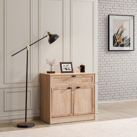 Dulap, Hanah Home, Polo, 87x80x44 cm, PAL, Maro