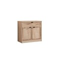 Dulap, Hanah Home, Polo, 87x80x44 cm, PAL, Maro