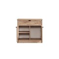 Dulap, Hanah Home, Polo, 87x80x44 cm, PAL, Maro