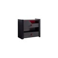 Dulap, Hanah Home, Gaming Zone, 90x80x45 cm, PAL, Antracit