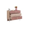 Dulap, Hanah Home, Rosetta, 89x79x42 cm, PAL, Maro / Roz