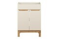 Set mobilier baie Bali Cashmere Lava 60 cm HC, dulap inalt, masca cu lavoar, Comad, MDF/PAL, casmir