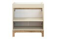 Set mobilier baie Bali Cashmere Natural Wotan 80 cm HC, dulap inalt si masca lavoar, Comad, MDF/PAL, casmir