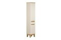 Set mobilier baie Bali Cashmere Anna 80 cm, dulap inalt, masca cu lavoar si cabinet cu oglinda, Comad, MDF/PAL, casmir