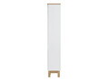 Set mobilier baie Bali White Lava 60 cm, dulap inalt si masca cu lavoar, Comad, MDF/PAL, alb