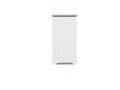 Set mobilier baie Bali White Lava 80 cm 804 1, dulapuri, masca cu lavoar si cabinet cu oglinda, Comad, MDF/PAL, alb