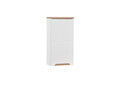 Set mobilier baie Bali White Lava 80 cm 804 1, dulapuri, masca cu lavoar si cabinet cu oglinda, Comad, MDF/PAL, alb