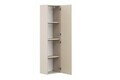 Set mobilier baie Donna Sand 120 cm, dulap inalt si masca dubla lavoar, Comad, MDF/PAL, bej nisip