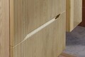Set mobilier baie Nordic Cremona 80 cm, dulap inalt si masca lavoar, Comad, MDF/PAL, stejar