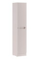Set mobilier baie Nova Cashmere 100 cm, dulap inalt si masca dubla lavoar, Comad, MDF/PAL, casmir