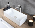 Set mobilier baie Nova Coast Evoke Gaja 50 cm, dulap inalt si masca cu lavoar, Comad, MDF/PAL, stejar