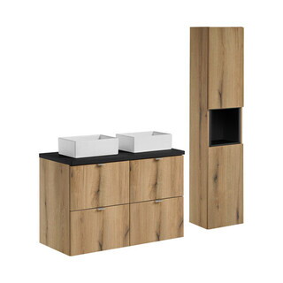 Stejar;Negru, Nova Oak 100 cm