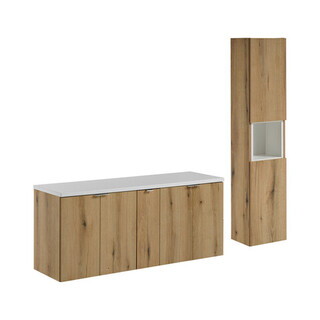 Stejar;Alb, Nova Oak 140 cm