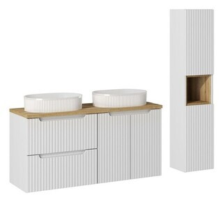 Alb;Stejar, Nova White 120 cm