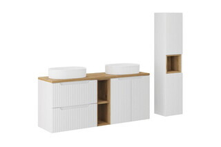 Alb;Stejar, Nova White 140 cm