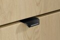 Set mobilier baie, Ovalia Cremona 120 cm, dulap inalt si masca cu lavoar, Comad, MDF/PAL, stejar