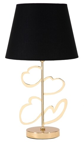 Lampa de masa Glam Harts, Mauro Ferretti, Ø30 x 54.5 cm, 1 x E27, 40W, fier