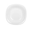 Serviciu de masa 18 piese, Luminarc, Carine, opal, alb/negru