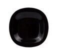 Serviciu de masa 18 piese, Luminarc, Carine, opal, alb/negru