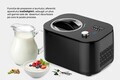 Masina inghetata IceDelight, Heinner, 100W, 1L, negru