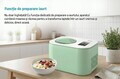 Masina inghetata Fram, 100W, 1L, verde/alb