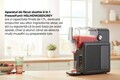Aparat granita 6 in 1 FreezeFun, Heinner, 220W, 2.6L, gri